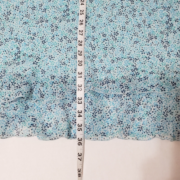 Petite Sophisticate dress Women's size 4 blue floral nwt - Picture 7 of 8